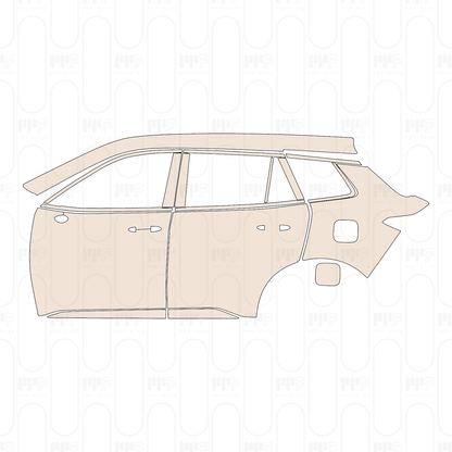 Pre-Cut PPF Ford Equator Sport 2025