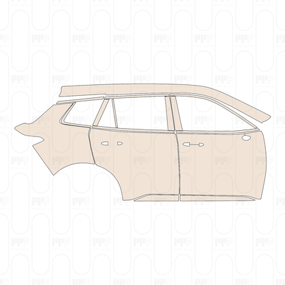 Pre-Cut PPF Ford Equator Sport 2025
