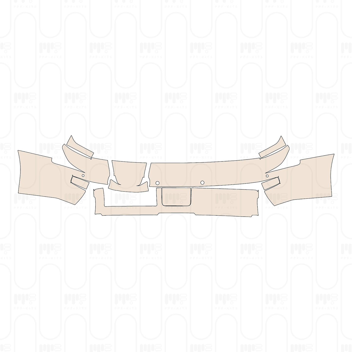 Pre-Cut PPF Haval H9 2025