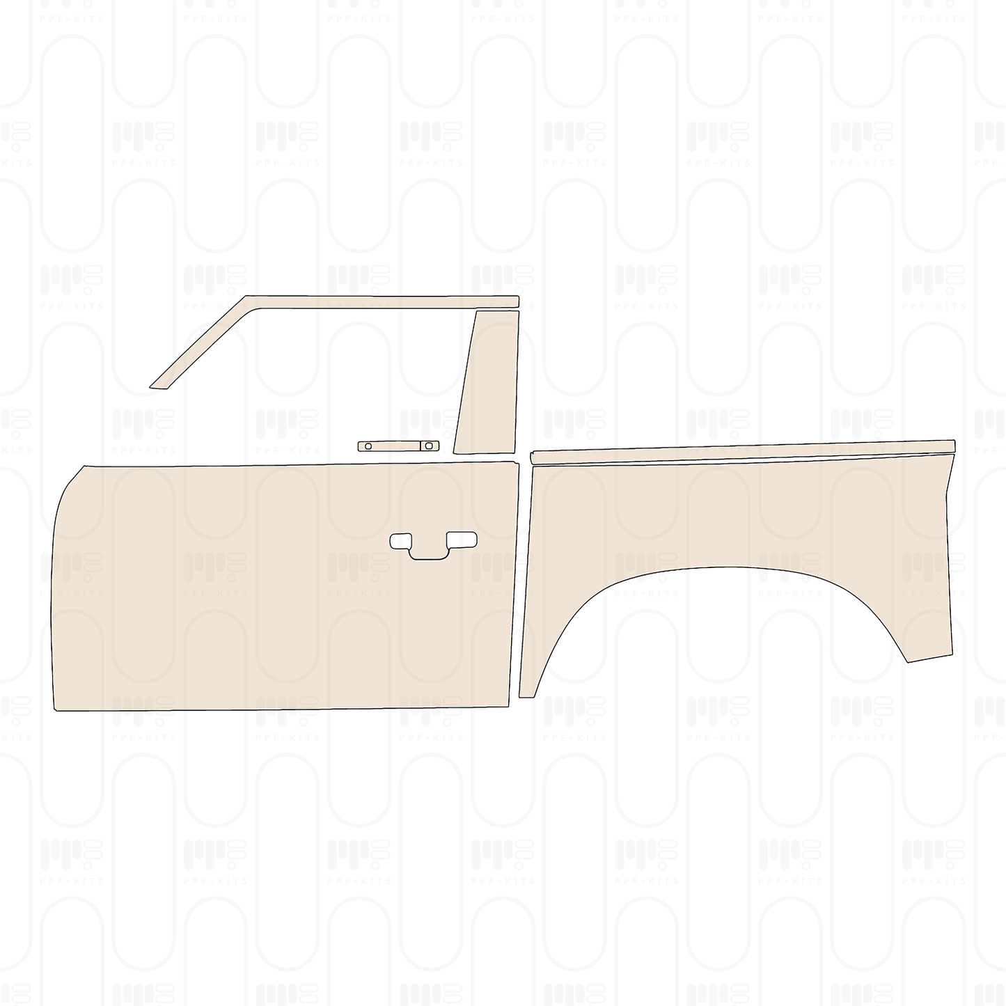 Pre-Cut PPF Land Rover Defender 90 V8 2025