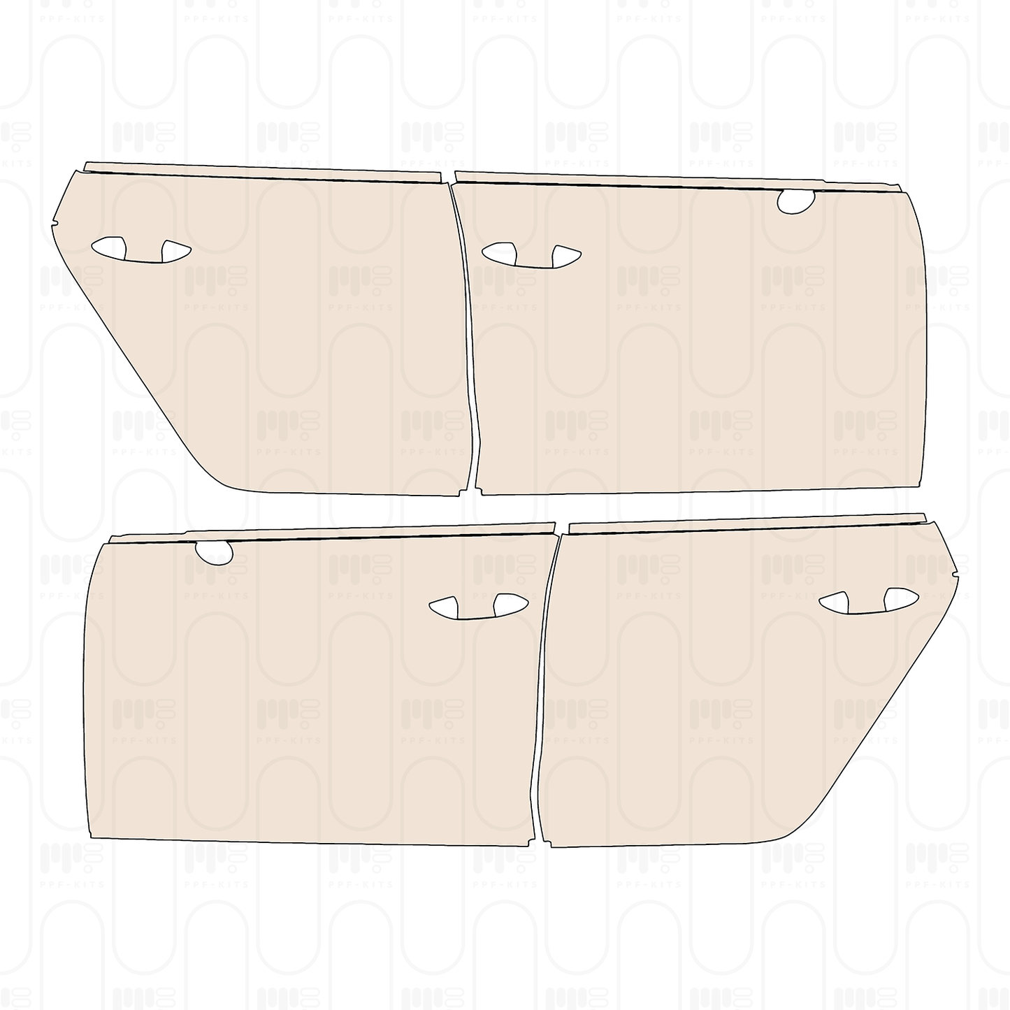 Pre-Cut PPF Audi A3 Sedan S3 2024