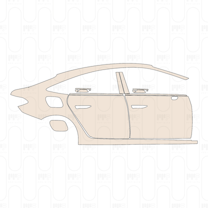Pre-Cut PPF Audi A5 Sedan Base 2025