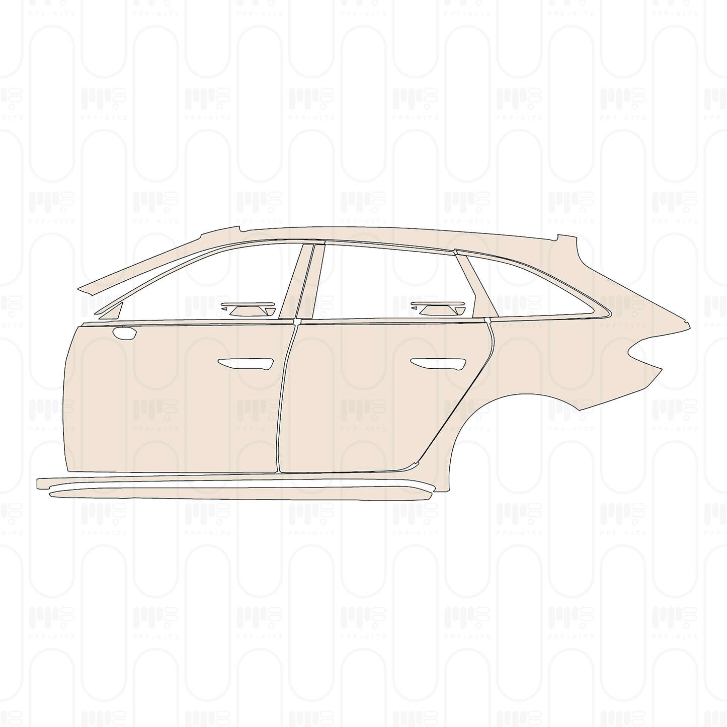 Pre-Cut PPF Audi A5 Avant S-Line 2025