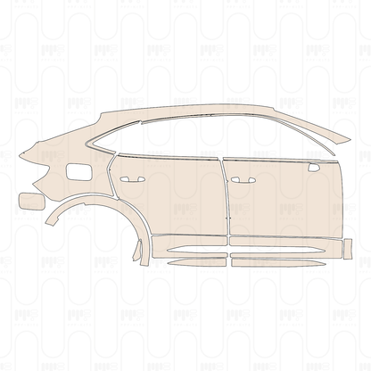 Pre-Cut PPF Audi Q3 Sportback RSQ3 2025