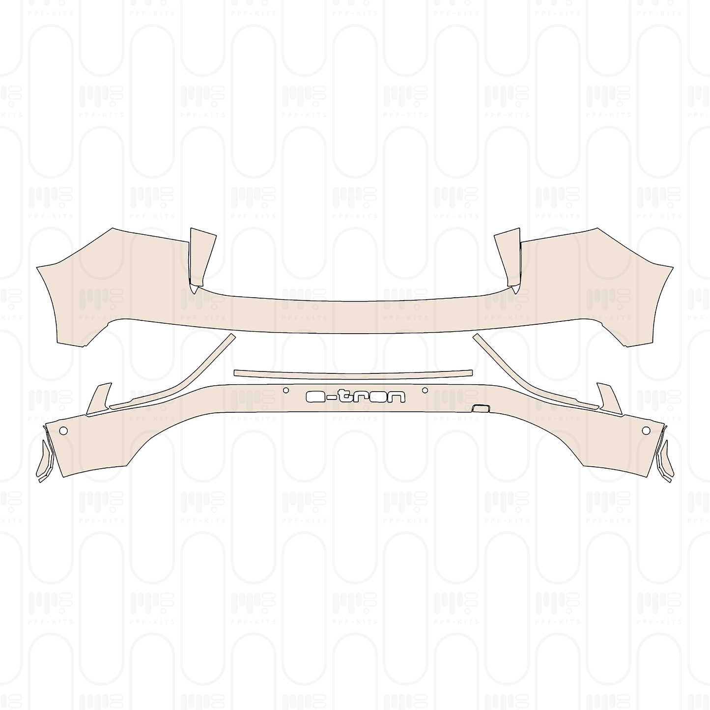 Pre-Cut PPF Audi Q4 e-tron Sportback S-Line 2025