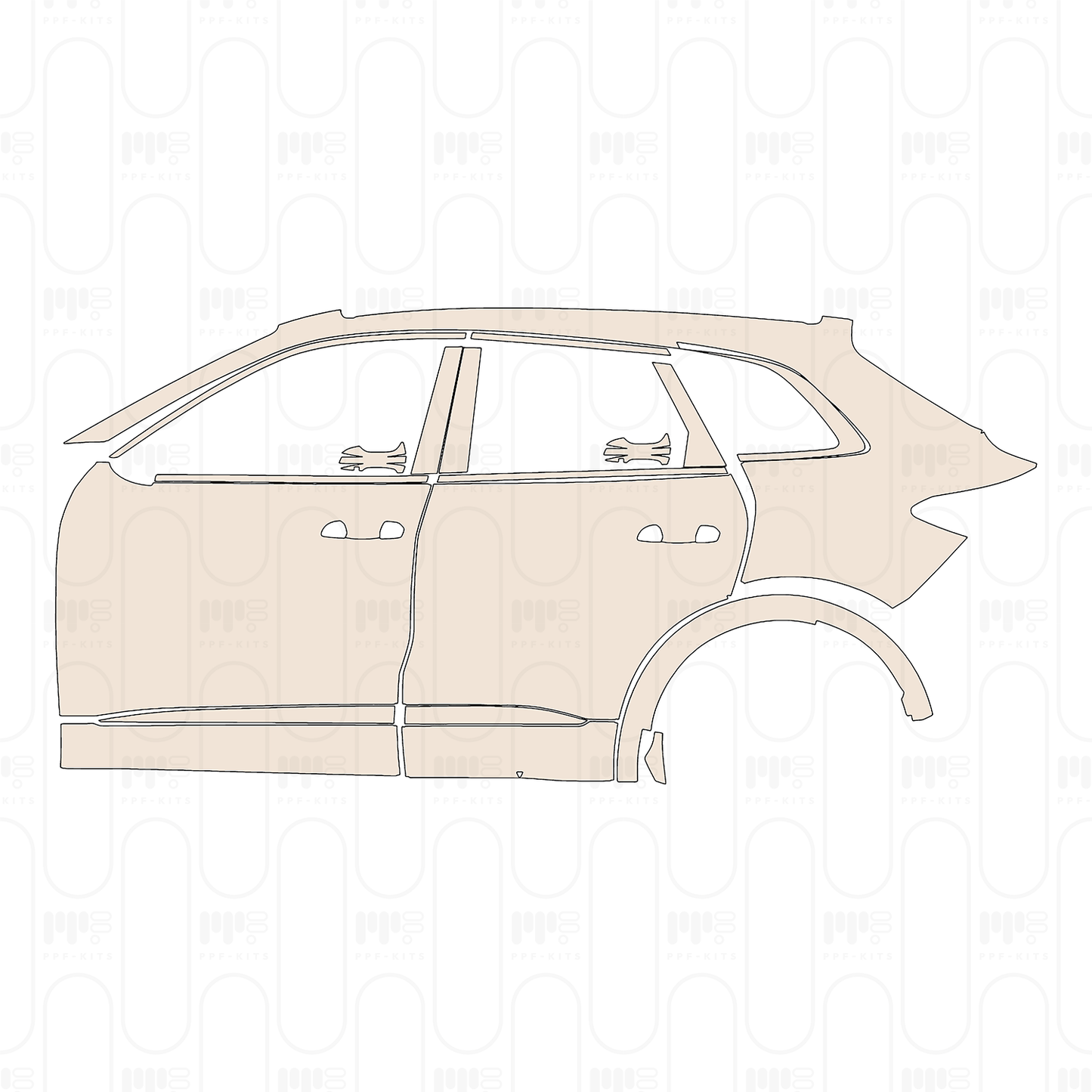 Pre-Cut PPF Audi Q5 SQ5 2025