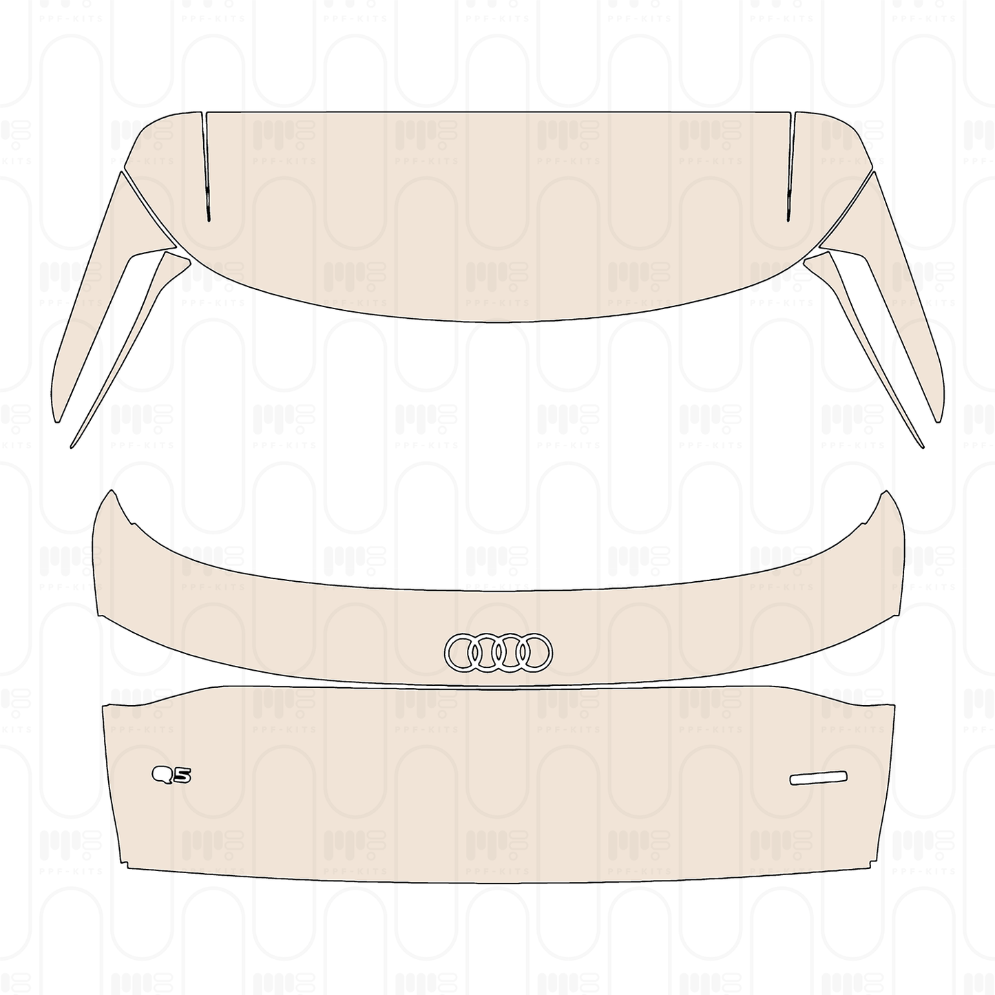 Pre-Cut PPF Audi Q5 SQ5 2025