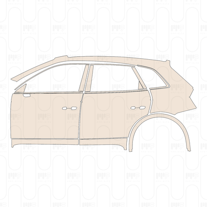 Pre-Cut PPF Audi Q5 Extended Wheelbase Base 2025