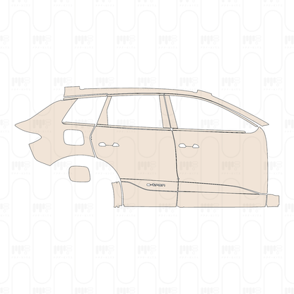 Pre-Cut PPF Audi Q6 e-tron SUV Base 2025