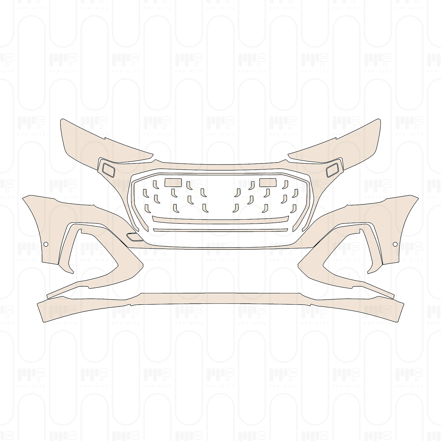 Pre-Cut PPF Audi Q8 SQ8 2024