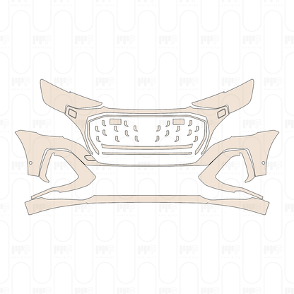 Pre-Cut PPF Audi Q8 SQ8 2024