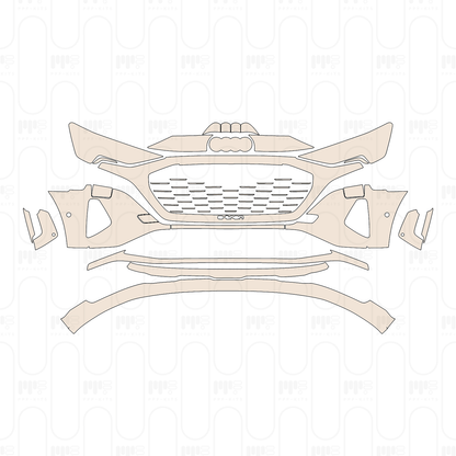 Pre-Cut PPF Audi Q8 e-tron SUV Base 2024