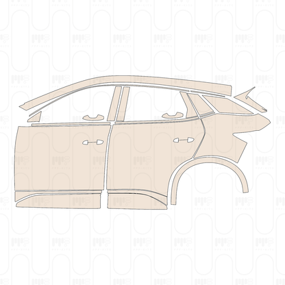 Pre-Cut PPF BYD Atto 3 (EU RHD) 2024