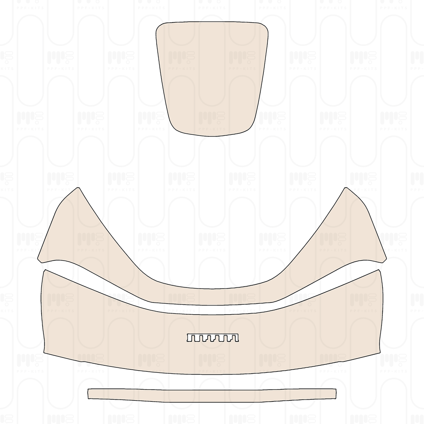 Pre-Cut PPF Ferrari 296 GTB 2025