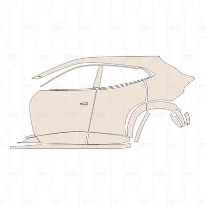 Pre-Cut PPF Ferrari Purosangue 2025