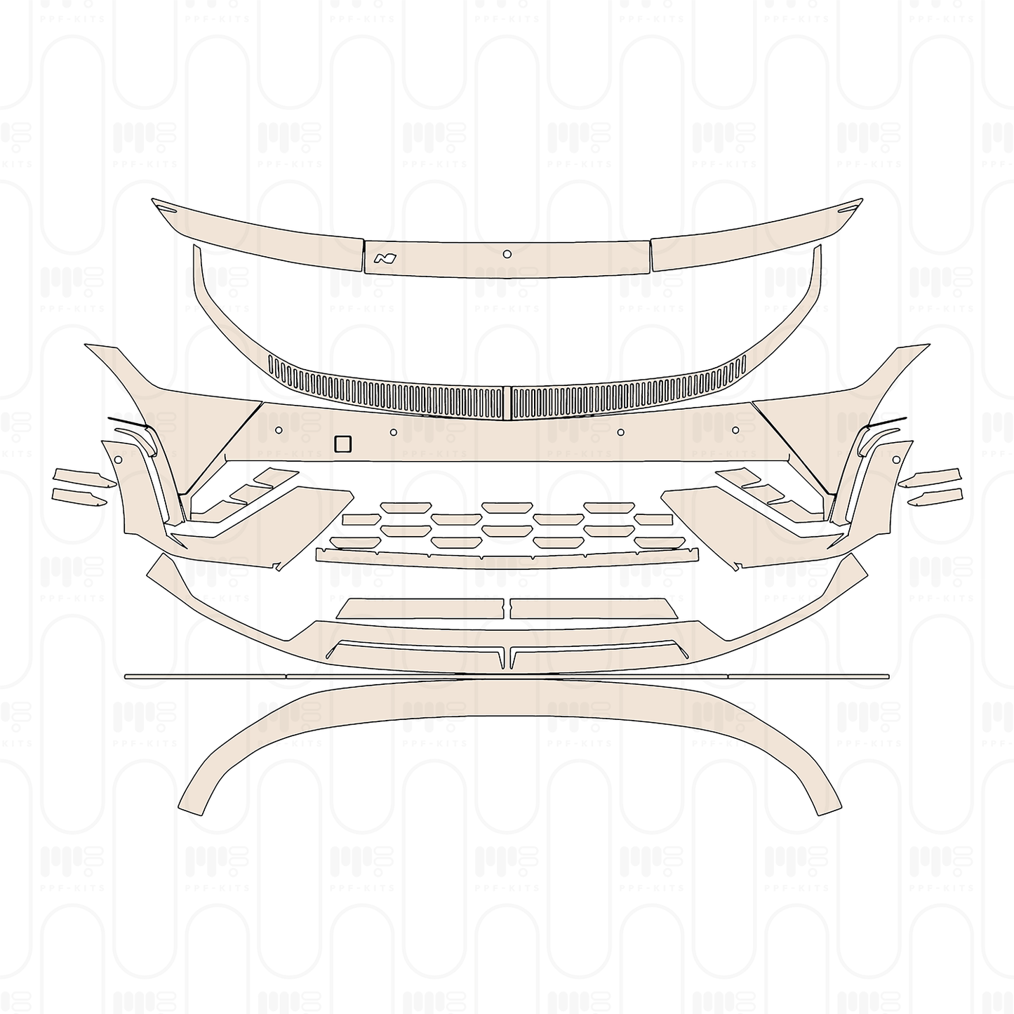 Pre-Cut PPF Hyundai IONIQ 5 N 2025