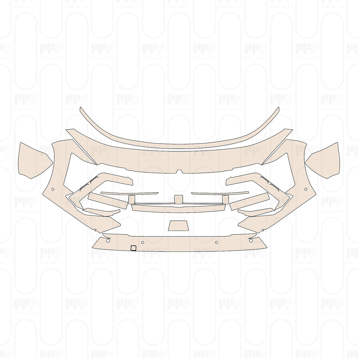 Pre-Cut PPF Hyundai Kona N-Line 2025