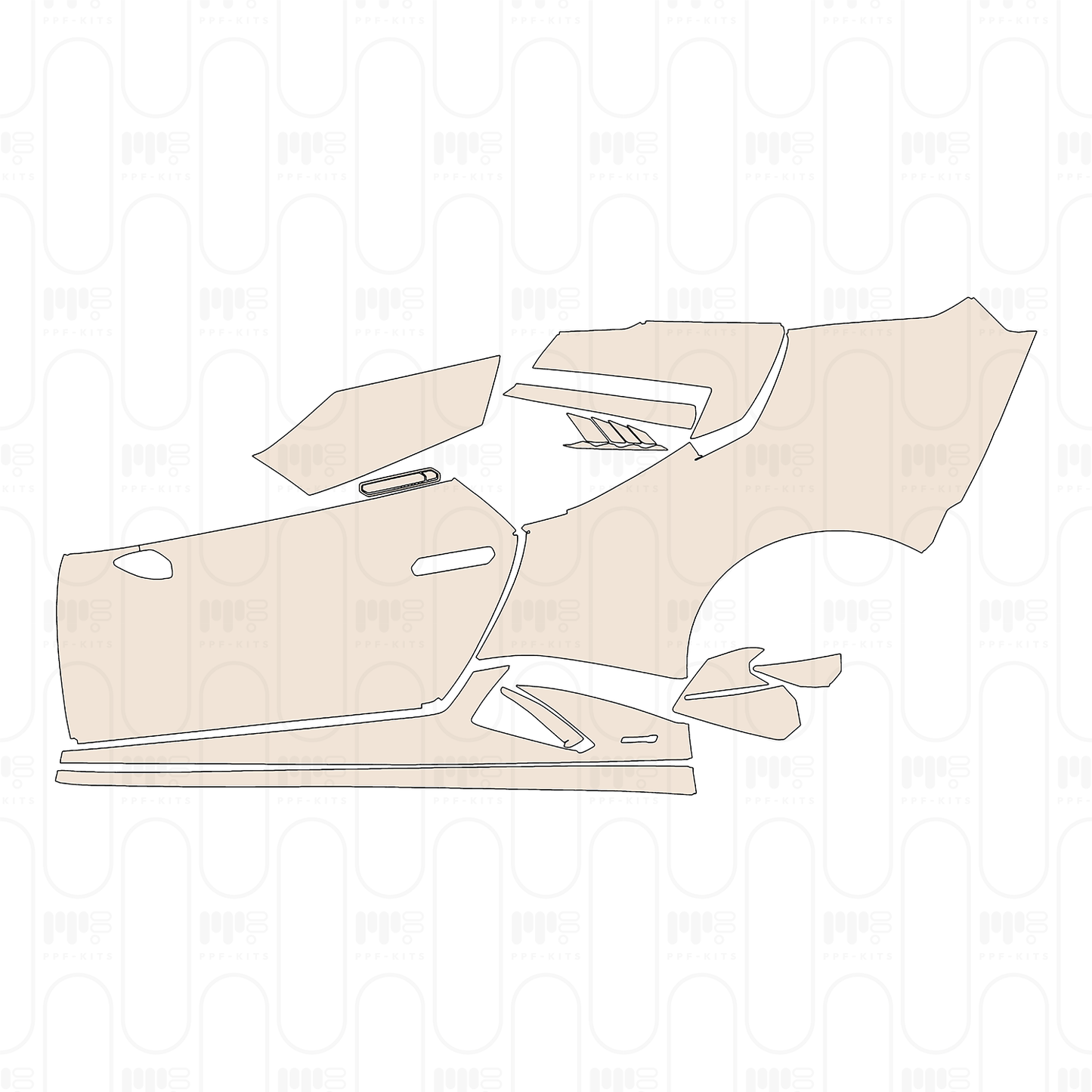 Pre-Cut PPF Lamborghini Huracan Tecnica 2025