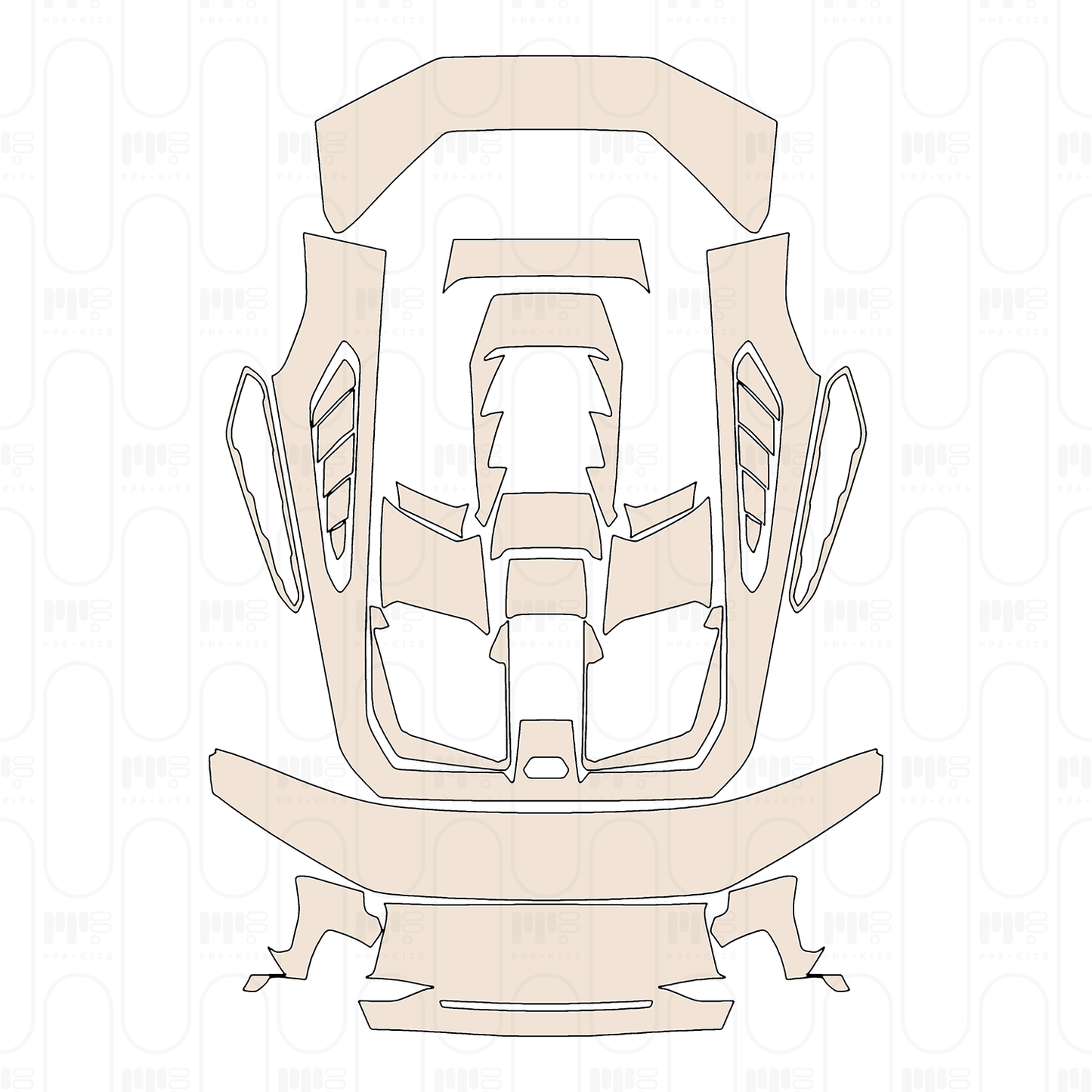Pre-Cut PPF Lamborghini Huracan Tecnica 2025