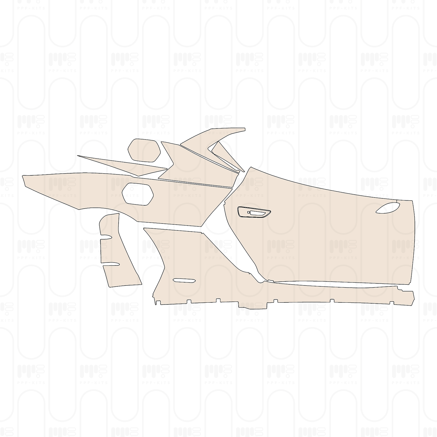 Pre-Cut PPF Lamborghini Temerario 2025