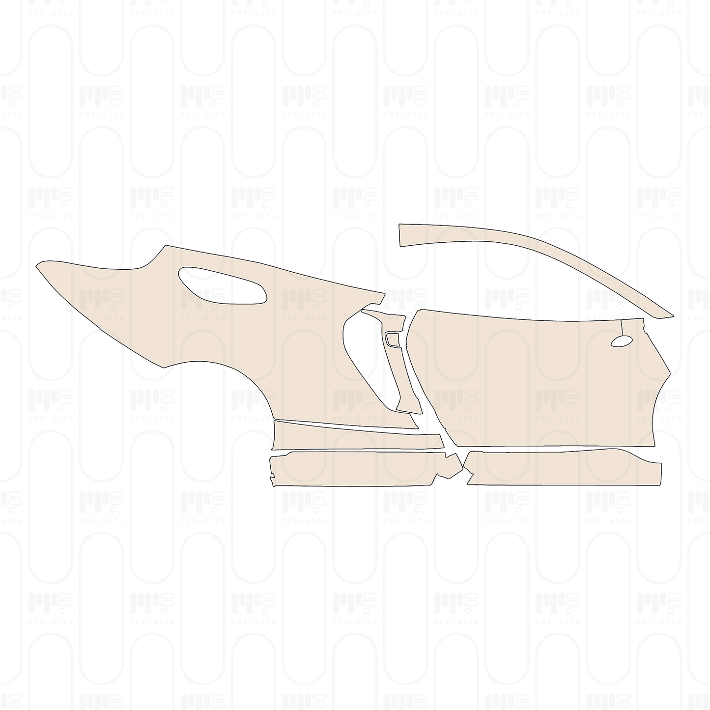 Pre-Cut PPF McLaren GTS 2025