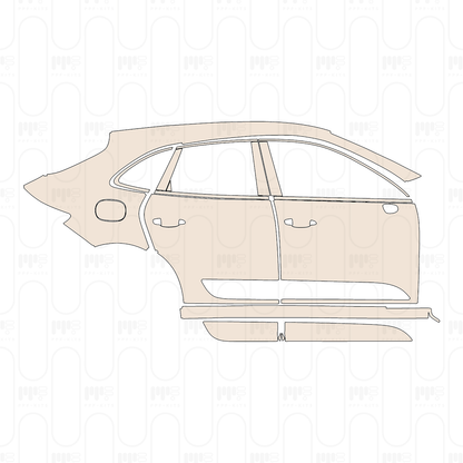 Pre-Cut PPF Porsche Macan 2024