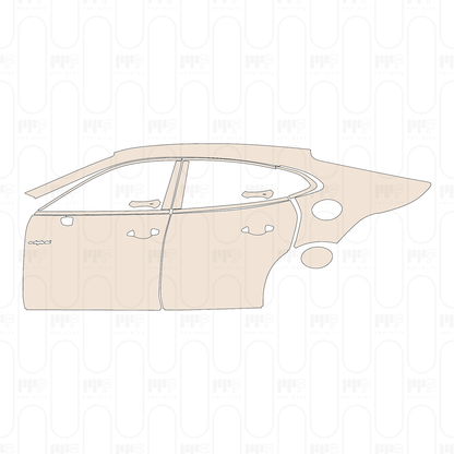 Pre-Cut PPF Porsche Panamera Sedan Panamera 4 E-Hybrid 2025
