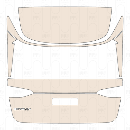 Pre-Cut PPF Skoda Octavia (EU) Estate Base 2024