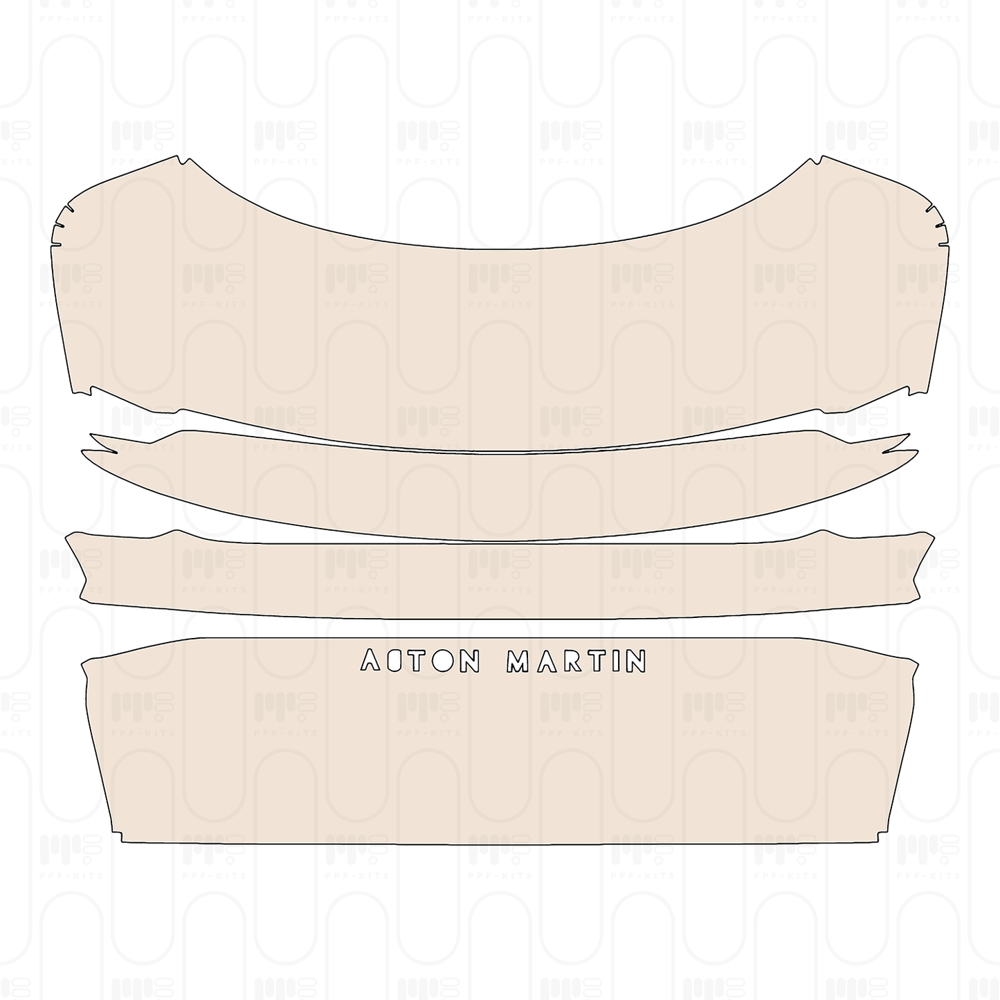 Pre-Cut PPF Aston Martin DBS 770 Ultimate Coupe 2024