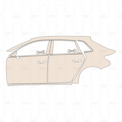 Pre-Cut PPF Audi A3 Sportback Base 2024