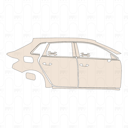 Pre-Cut PPF Audi A3 Sportback Base 2024
