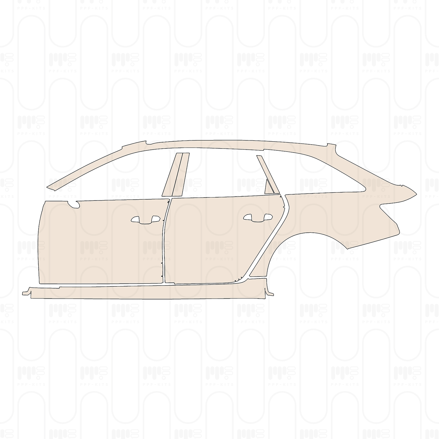 Pre-Cut PPF Audi A6 Avant Base 2024