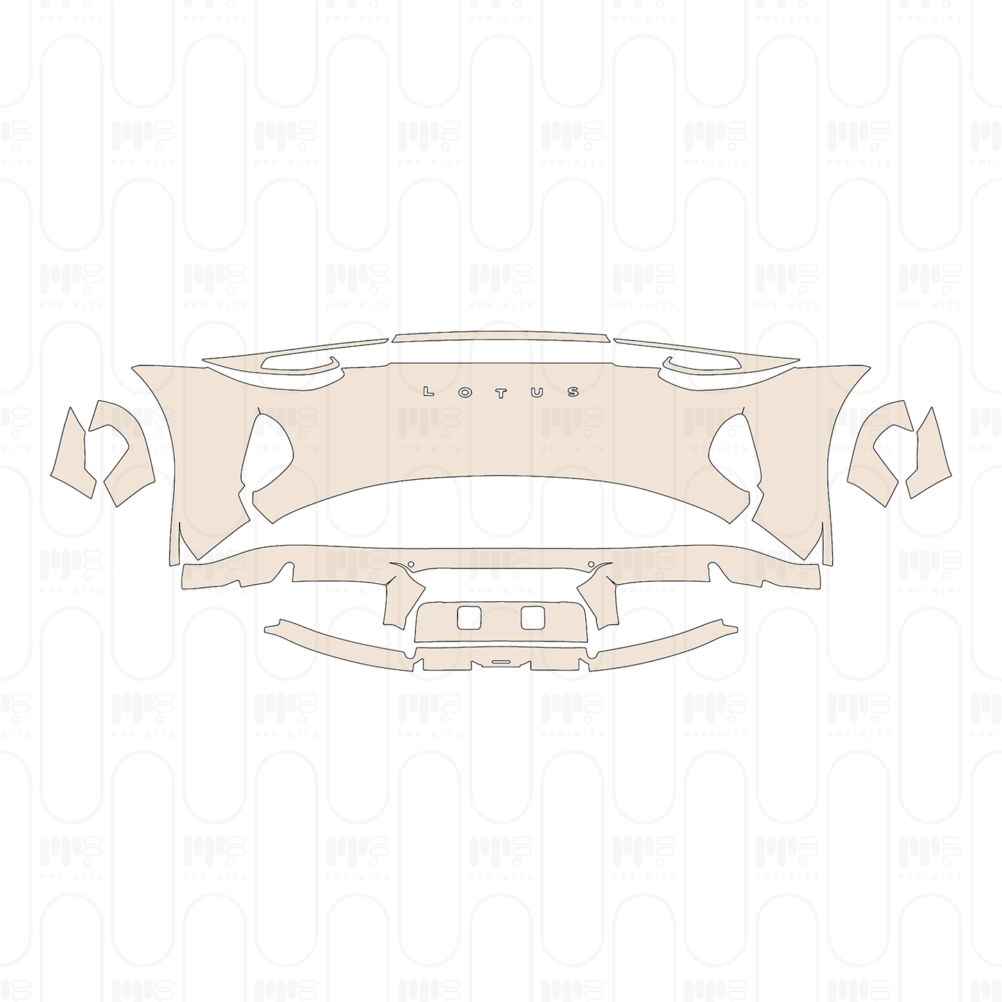 Pre-Cut PPF Lotus Emira 2024
