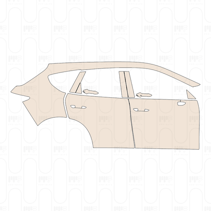 Pre-Cut PPF Mazda CX-60 (EU) Exclusive-Line 2024