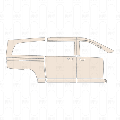 Pre-Cut PPF Mercedes-Benz V Class (Europe) Extra Long Base 2024