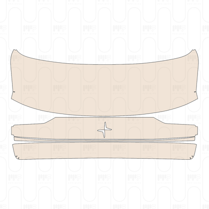 Pre-Cut PPF Polestar 2 2024