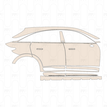 Pre-Cut PPF Smart #3 Brabus 2024