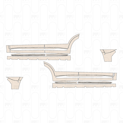 Pre-Cut PPF Smart #3 Base 2024