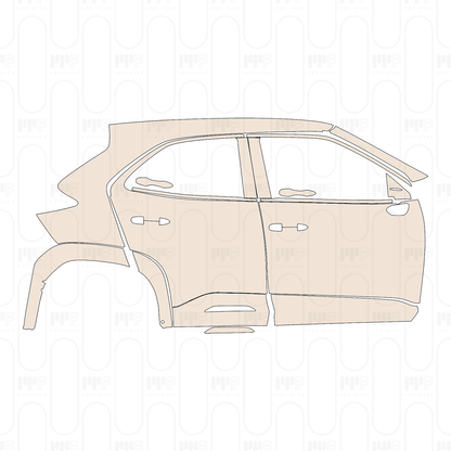 Pre-Cut PPF Toyota Yaris Cross Icon 2024
