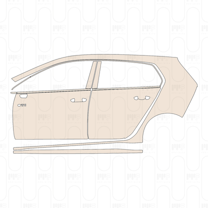Pre-Cut PPF Volkswagen Golf GTI 2024