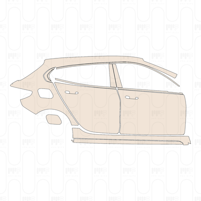 Pre-Cut PPF BMW 1 Series 5-door Sports Hatch M135i 2024