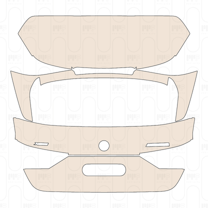 Pre-Cut PPF BMW 1 Series 5-door Sports Hatch M135i 2024