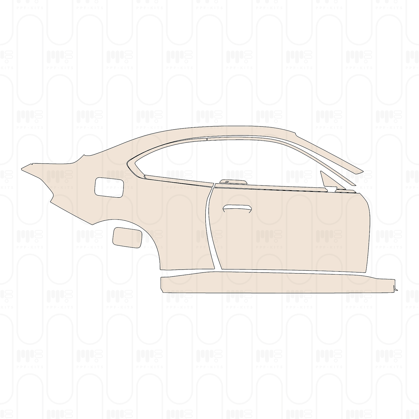 Pre-Cut PPF BMW 2 Series Coupe Base 2024