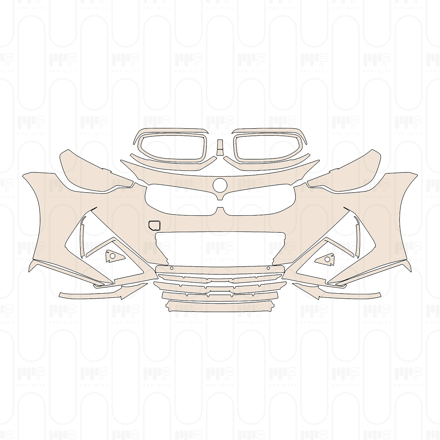 Pre-Cut PPF BMW 2 Series Coupe M235 M240 2024