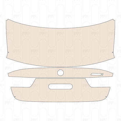 Pre-Cut PPF BMW 3 Series Sedan Base Extended Wheelbase 2024