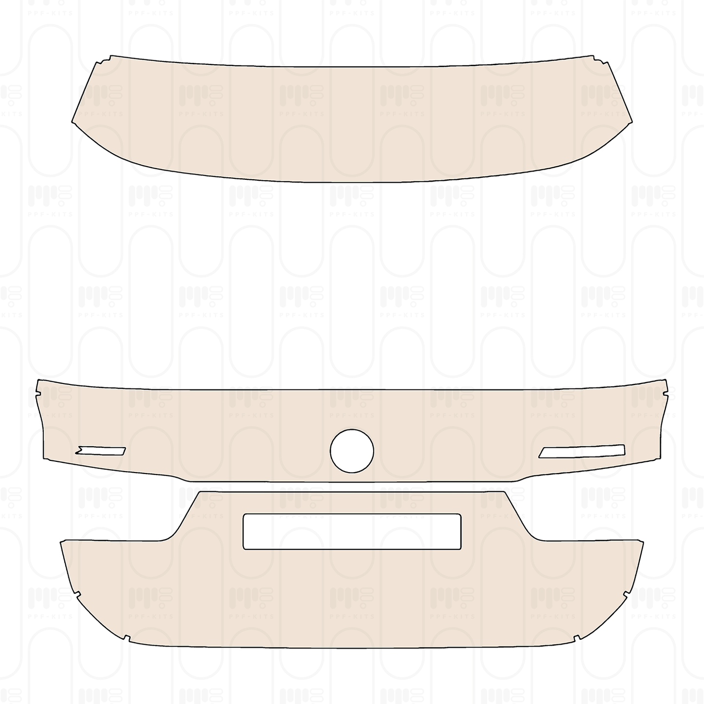 Pre-Cut PPF BMW 3 Series Touring M340i 2024