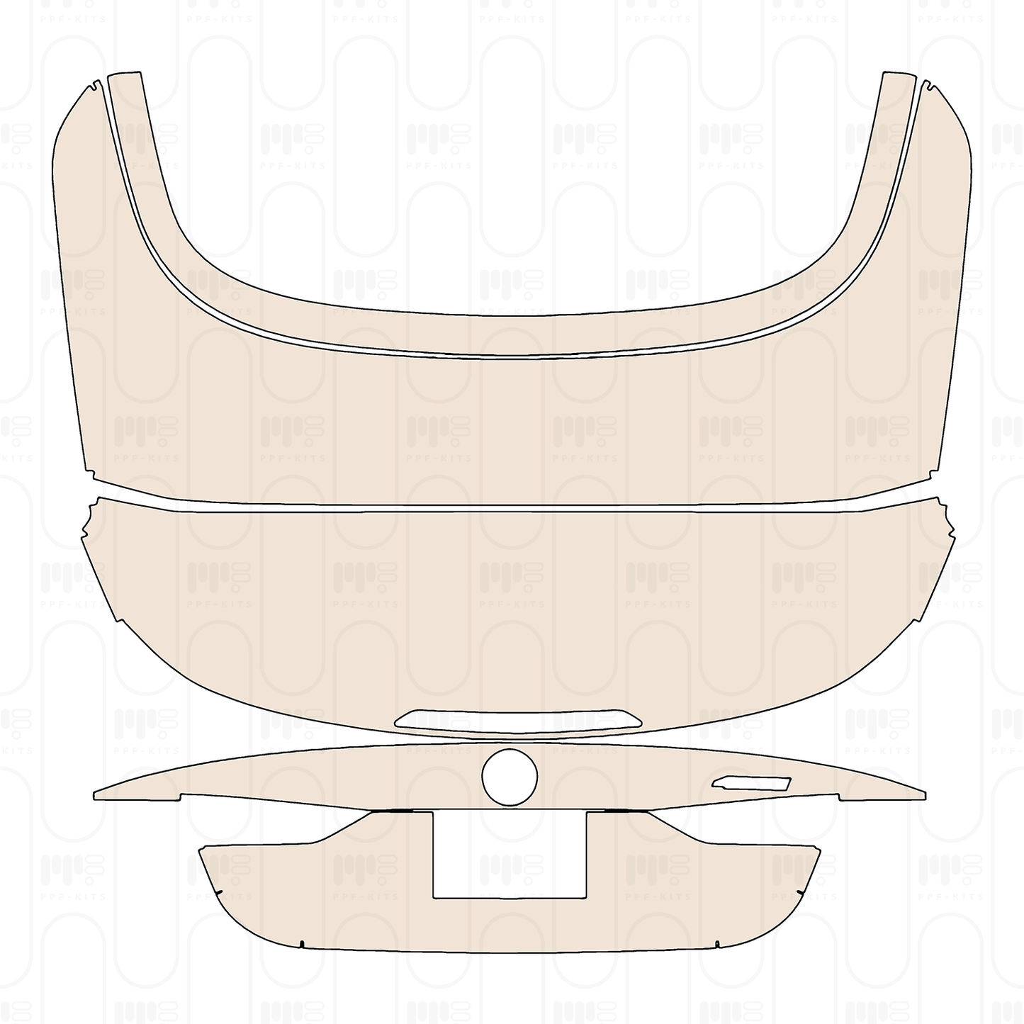 Pre-Cut PPF BMW 4 Series Convertible Luxury Line 2025