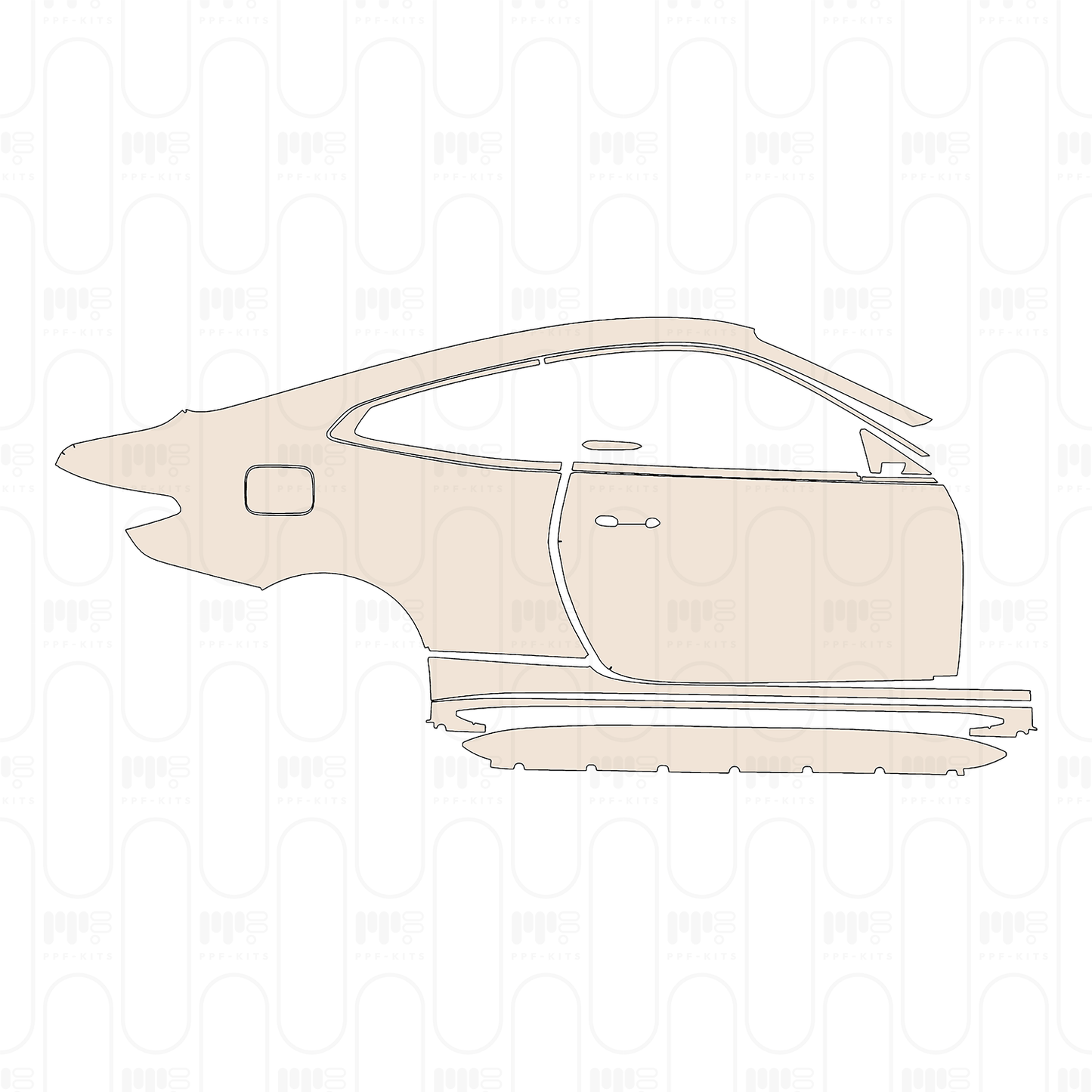 Pre-Cut PPF BMW 4 Series Coupe M4 Competition 2025