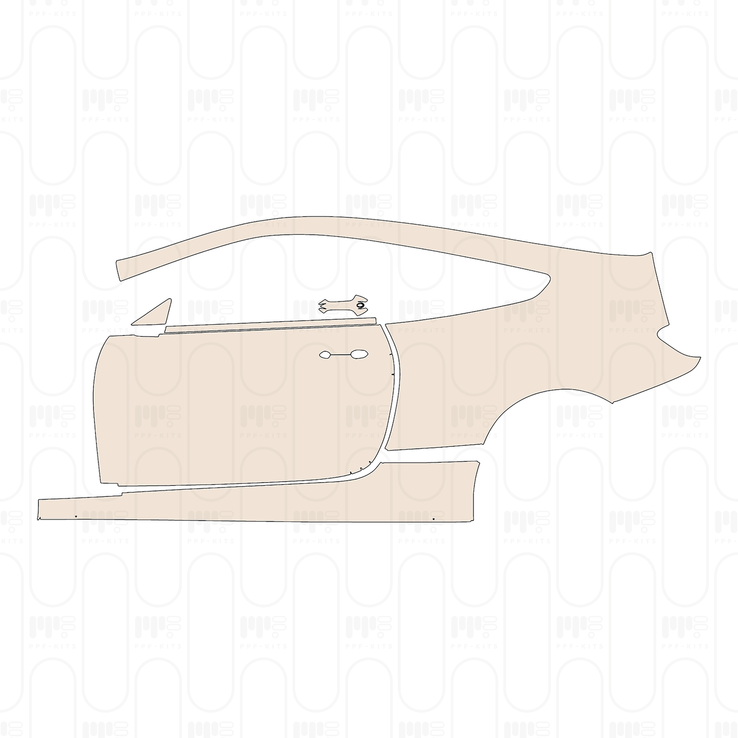 Pre-Cut PPF BMW 8 Series Gran Coupe M850i 2024