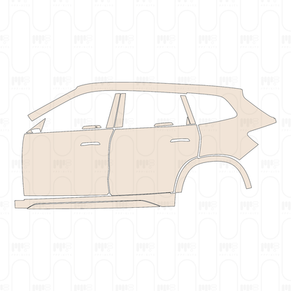 Pre-Cut PPF BMW iX1 Extended Wheelbase xLine 2024